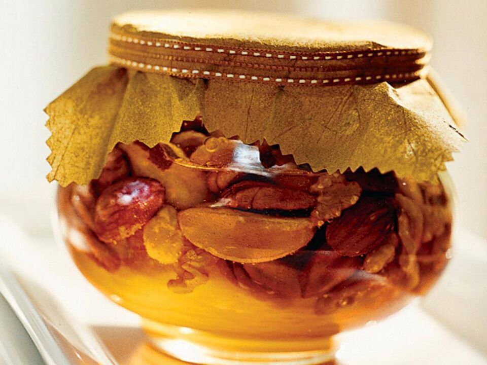 nuts with honey to enhance