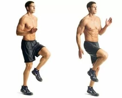 Exercise false step