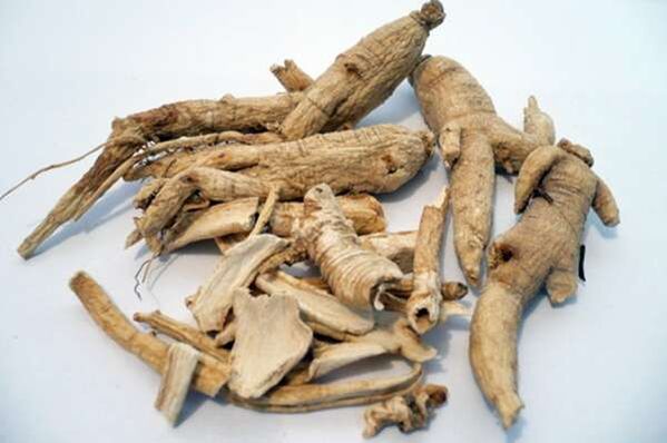 Ginseng root to increase potency.