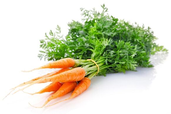 Fresh carrots have a positive effect on potency. 
